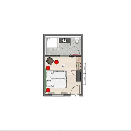 شقة Komfortables Doppelzimmer Im Neubau