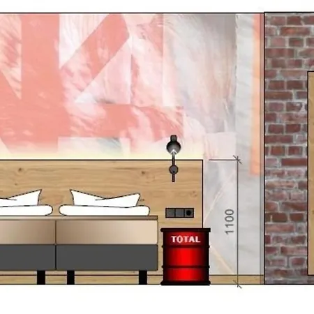 Komfortables Doppelzimmer Im Neubau فولدا